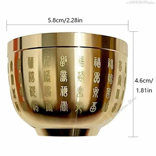 MOONBIFFY Баночка Байфу из металла, 01, caliber 4.6cm