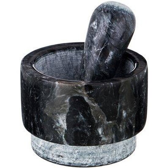 Двухсторонняя ступка Agness с пестиком 14х14х105 см