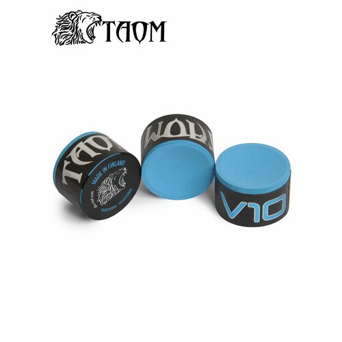Мел для бильярда Taom V10 Chalk Blue, 1 шт.