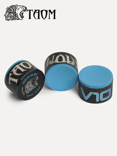 Изображение товара Мел для бильярда Taom V10 Chalk Blue, 1 шт.
