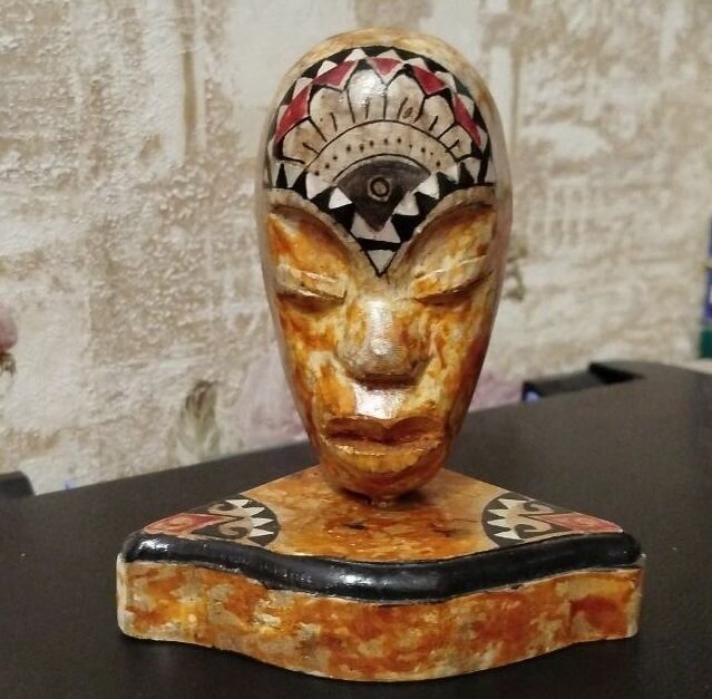 Статуэтка "Маска" на подставке Индонезия