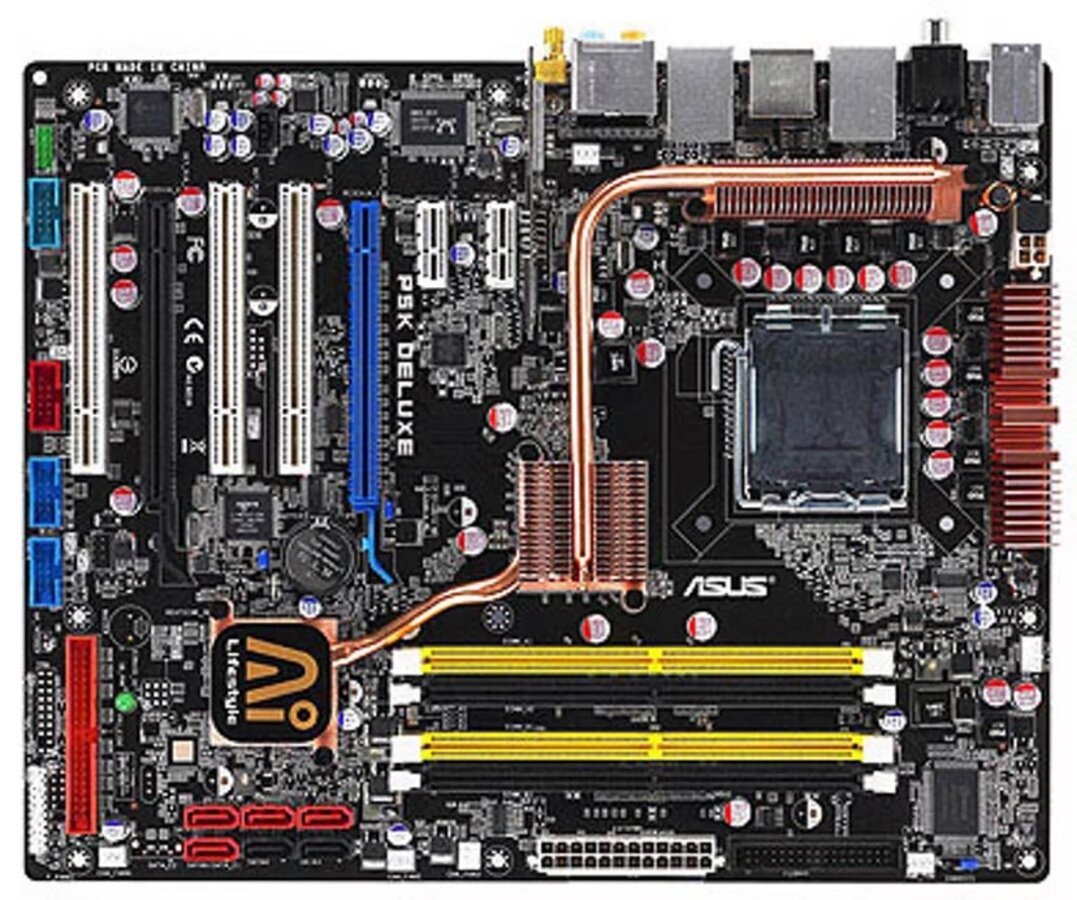 Материнская плата ASUS P5K Premium/WiFi-AP Black Pearl Edition, WiFi-AP, Intel P35 Dual DDR2-1066 2xPCI-E Sound SATA RAID U133, ATX, LGA775