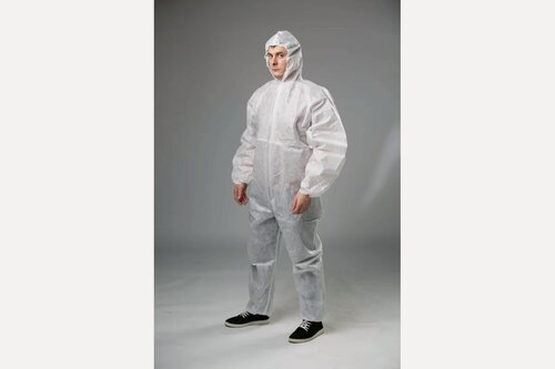Изображение товара Смелый Каспер Защитный комбинезон, белый, плотность 60 г/м2, размер XL/52-54/170-176 12352