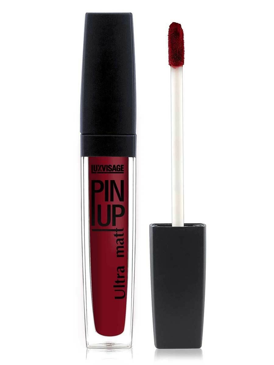 Блеск для губ PIN-UP Ultra Matt, тон 31 Ruby wine, LUXVISAGE