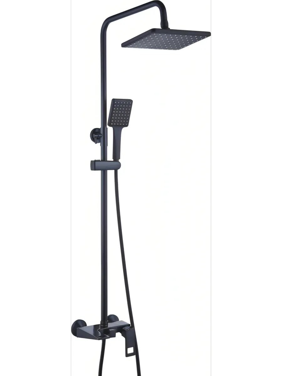 Душевая система Diadonna, латунь, настенное крепление, матовое покрытие