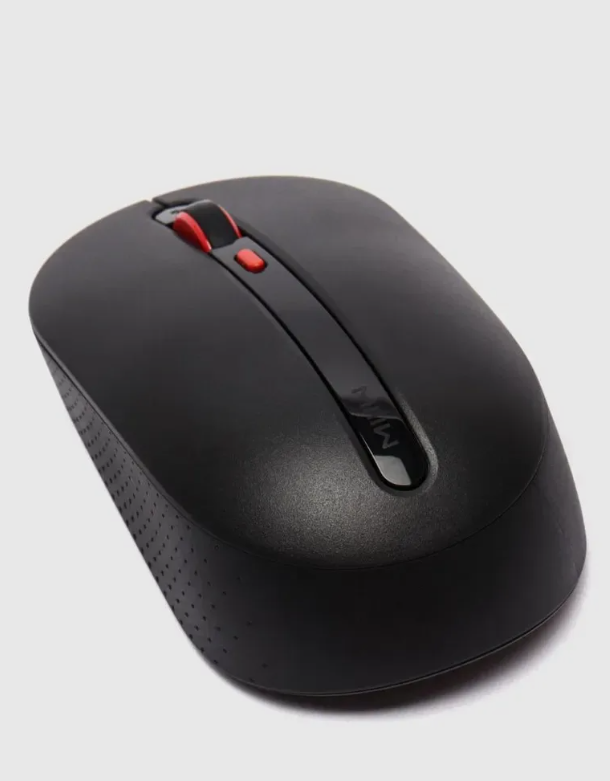 Мышь Xiaomi MIIIW "Mute Mouse", беспроводная, 1600 dpi, бесшумная, черная