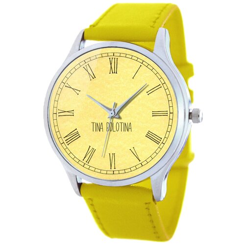 Наручные часы TINA BOLOTINA, желтый часы наручные tina bolotina римские
