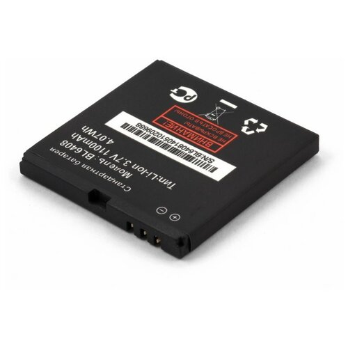 фото Аккумулятор для телефона fly iq239 era nano 2 (bl6408) 1100mah sino power