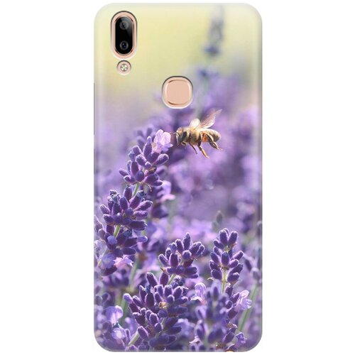 фото Re:pa накладка transparent для vivo y85 / v9 с принтом "пчела и цветок"