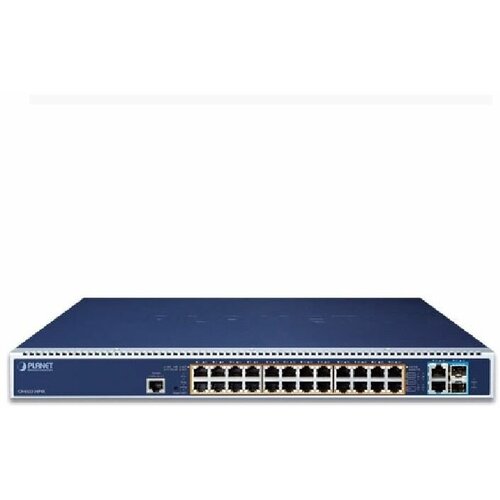 Коммутатор Planet GS-6322-24P4X коммутатор ruijie reyee 24 port 10g l2 managed poe switch 24 gigabit rj45 poe poe ports 4 10g sfp slots 370w poe power budget