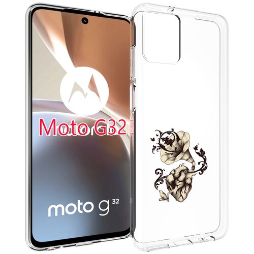 Чехол MyPads Граммофон для Motorola Moto G32 задняя-панель-накладка-бампер чехол mypads бензин для motorola moto g32 задняя панель накладка бампер