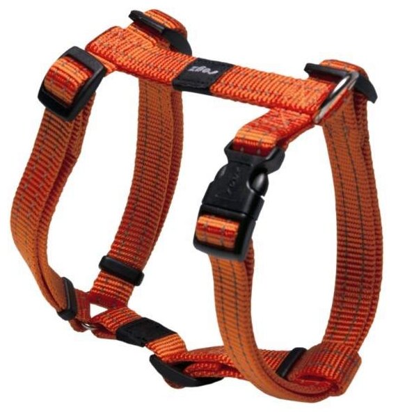 Rogz Шлейка серия Utility размер M (32-52см) ширина 1,6 см оранжевый (H-HARNESS) SJ11D | H-HARNESS 0,07 кг 47457