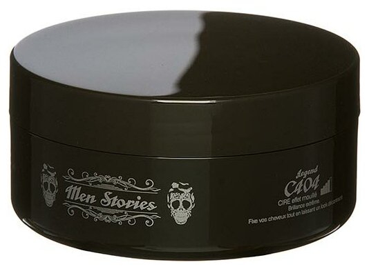 Воск Men Stories C404 с эффектом мокрых волос Wet look effect wax 150 мл