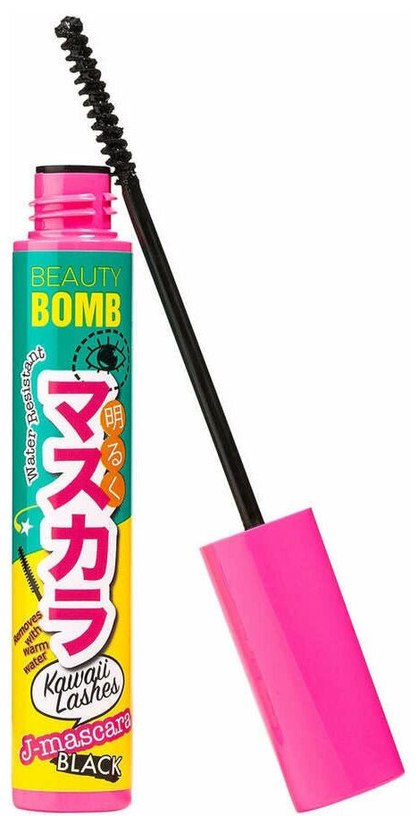 Тушь для ресниц Beauty Bomb Kawai т01 black, 9 мл