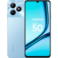 Смартфон realme Note 50 3/64 ГБ RU, Dual nano SIM, небесно-голубой