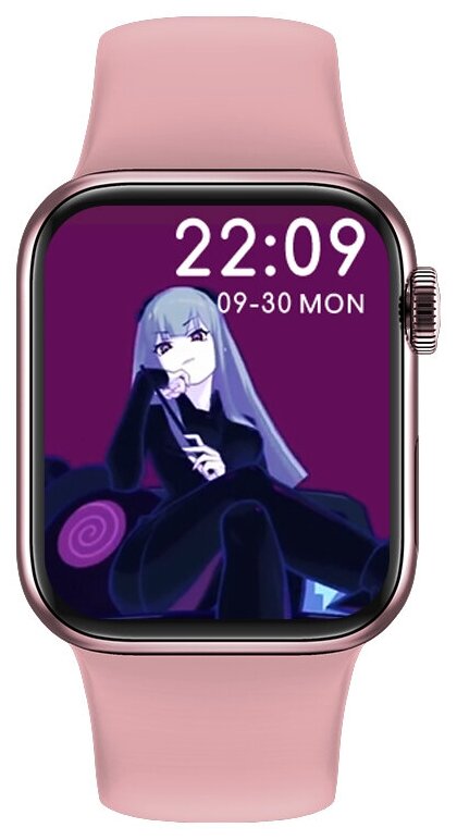 Умные смарт-часы Smart Watch M16 Plus (Розовые)