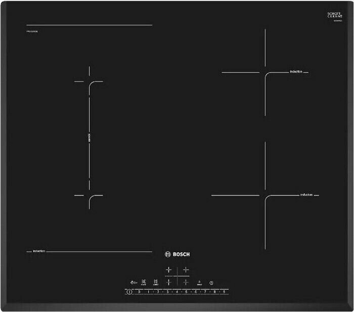 Встраиваемая индукционная панель BOSCH PVS651FC5E Serie 6