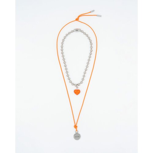 Колье TATI YORK, длина 40.8 см, оранжевый