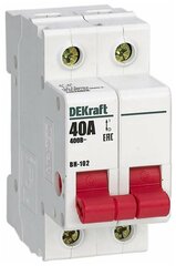 DEKraft ВН-102 Выключатель-разъединитель 2Р 25А