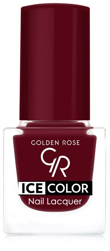 Golden Rose Лак для ногтей Ice Color Nail Lacquer, тон 128