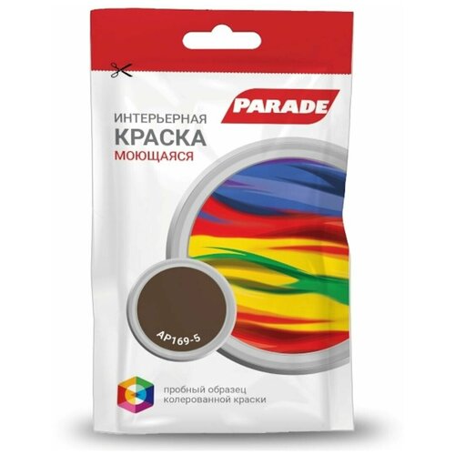 Краска латексная PARADE PRO'LATEX Е7 база С мат. AP 169-5, Саше 50мл