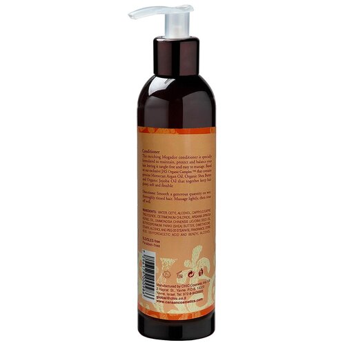 Кондиционер Mogador Восстанавливающий кондиционер с минералами Мертвого моря, маслом Арганы и Витаминами С и Е, 250 мл, Mogador