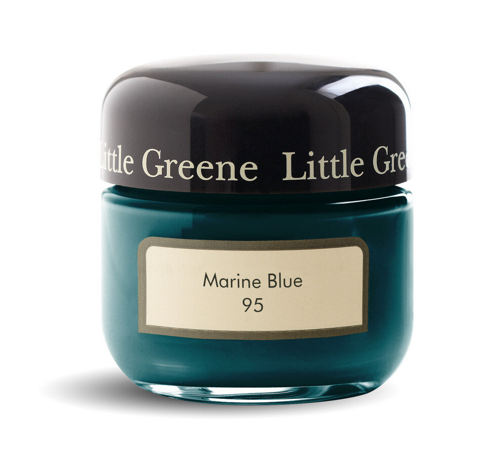 Пробник краски в/э акриловой Little Greene цвет № 95 MARINE BLUE 60 мл