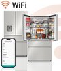 Уцененный холодильник Side by Side Weissgauff WFD 585 NoFrost Premium BioFresh Water Dispencer (31210)