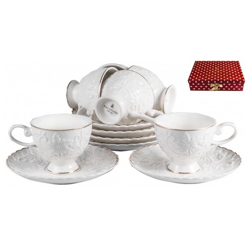 фото Набор кофейный balsford грация "лисия", 12 предметов