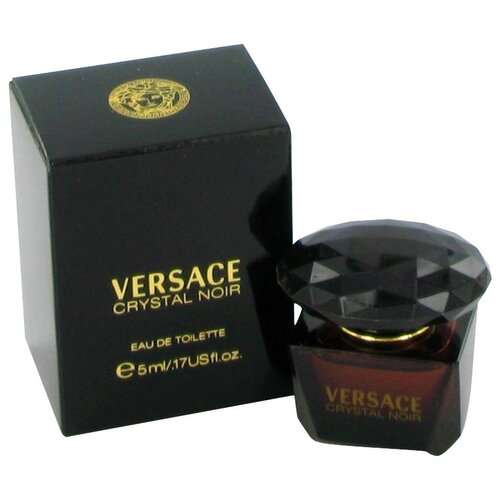 Versace туалетная вода Crystal Noir, 5 мл