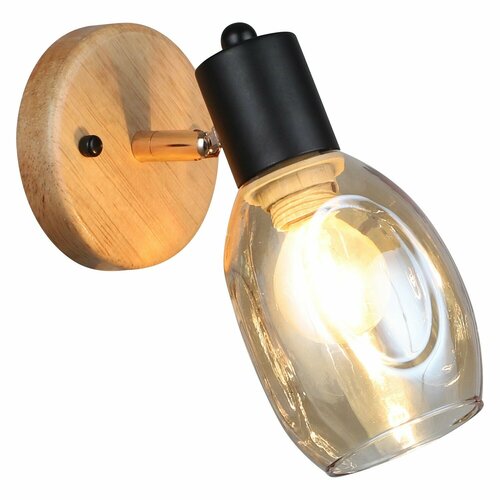 Спот символ света Е14 60Вт черный 3821₽