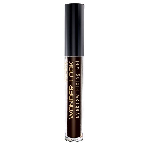 L'atuage Гель для бровей Wonder look Eyebrow Fixing Gel, 4 г, 103 черный