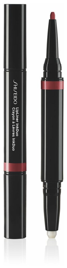 SHISEIDO Автоматический карандаш-праймер для губ LipLiner InkDuo (09 Scarlet)