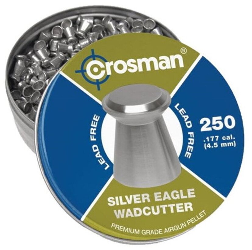 Пули пневматические Crosman Silver Eagle HP 4,5 мм 4 грана (250 шт.)