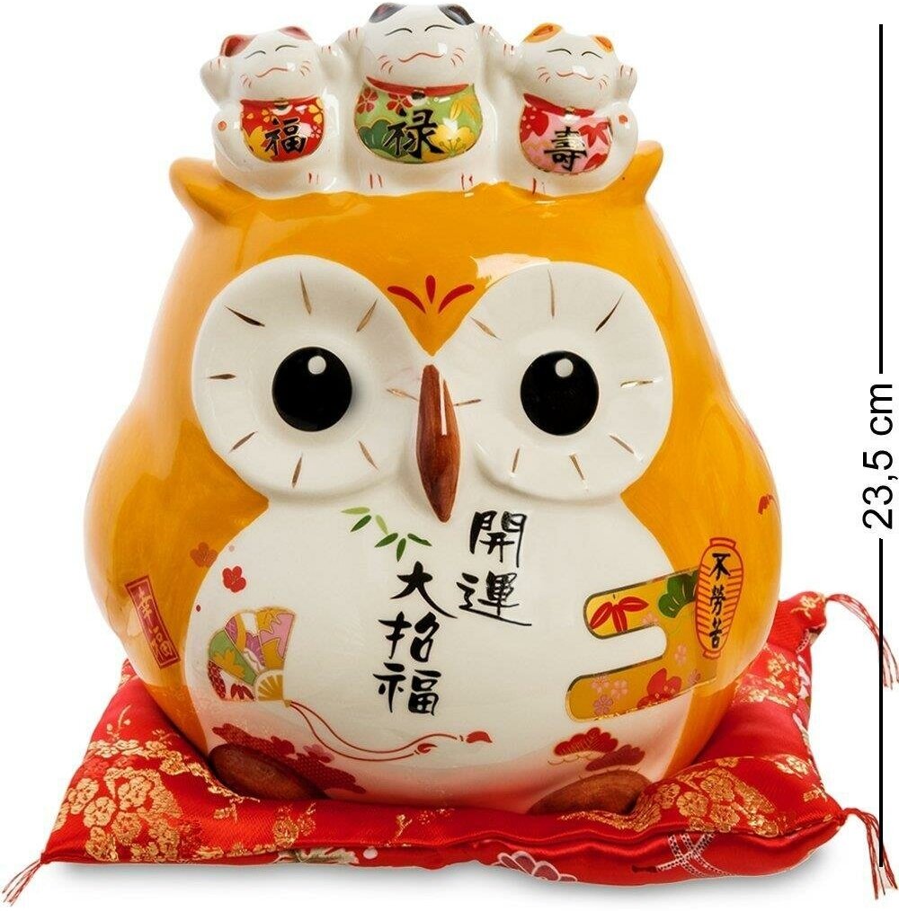 Копилка Сова KT-10 Lucky Cat Китай