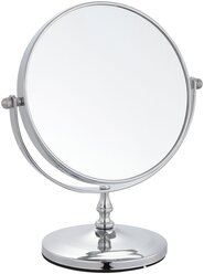 Зеркало косметическое настольное Unistor Impression хромированный