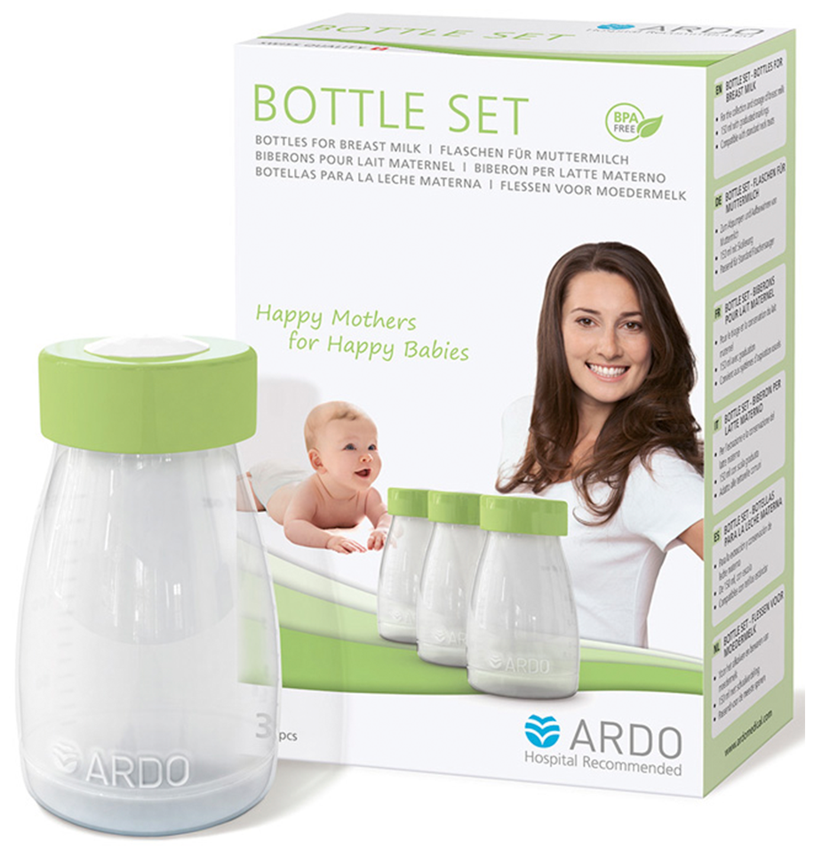 Набор из 3 бутылочек Ardo Bottle Set (150 мл)