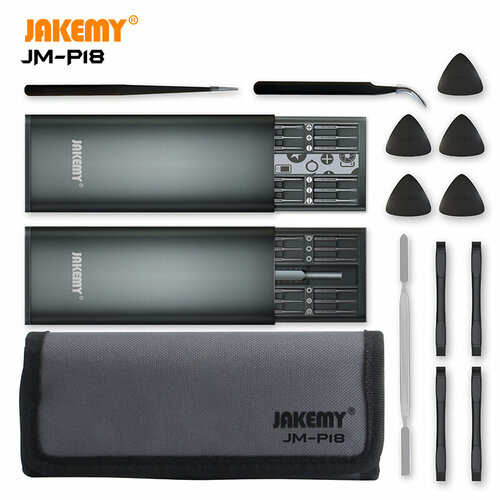 Jakemy набор отверток для ремонта , инструмент для ремонта пк планшет мобильных телефонов набор отверток и бит kendo 51 предмет