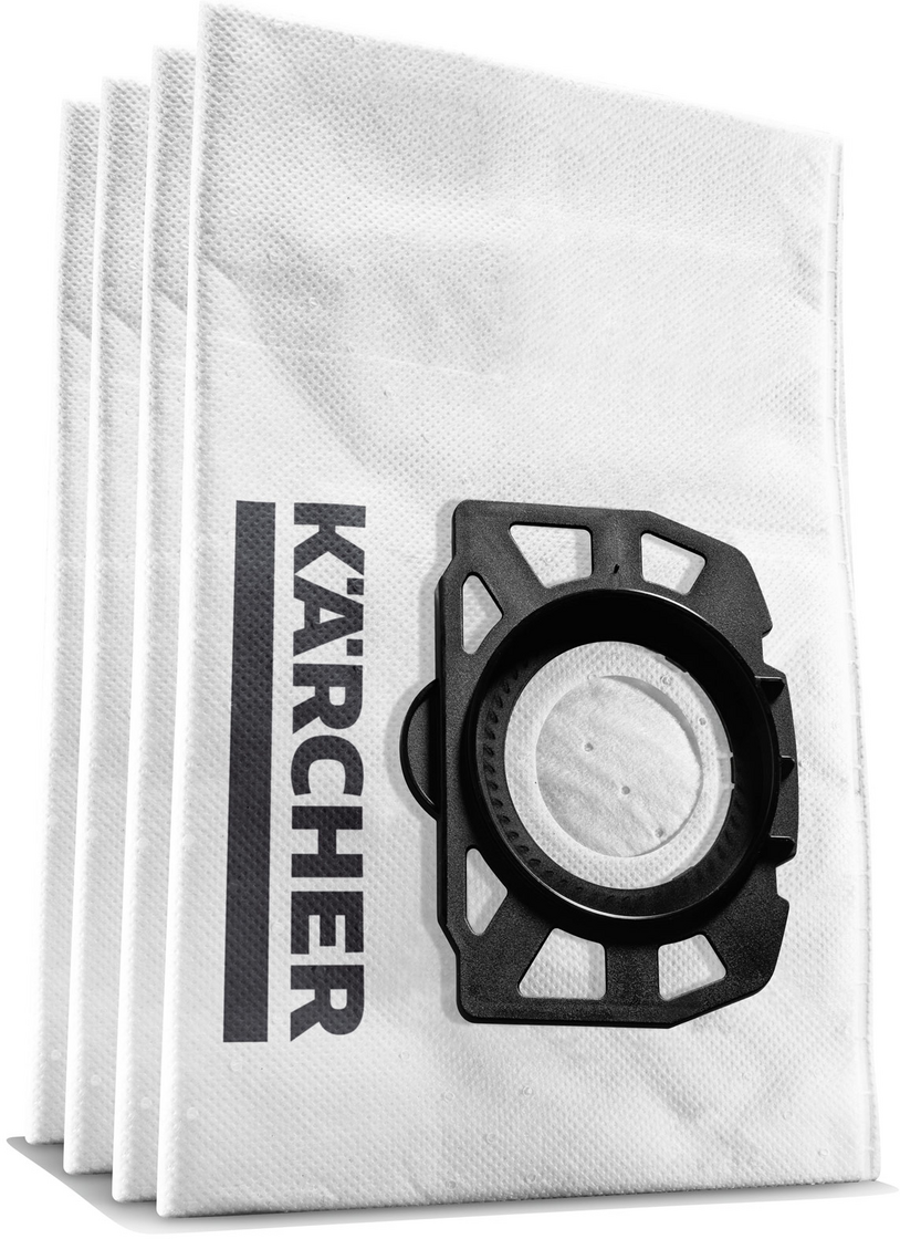Фильтр-мешки Karcher для пылесосов серии WD 2/3, SE 4001/4002, 4шт