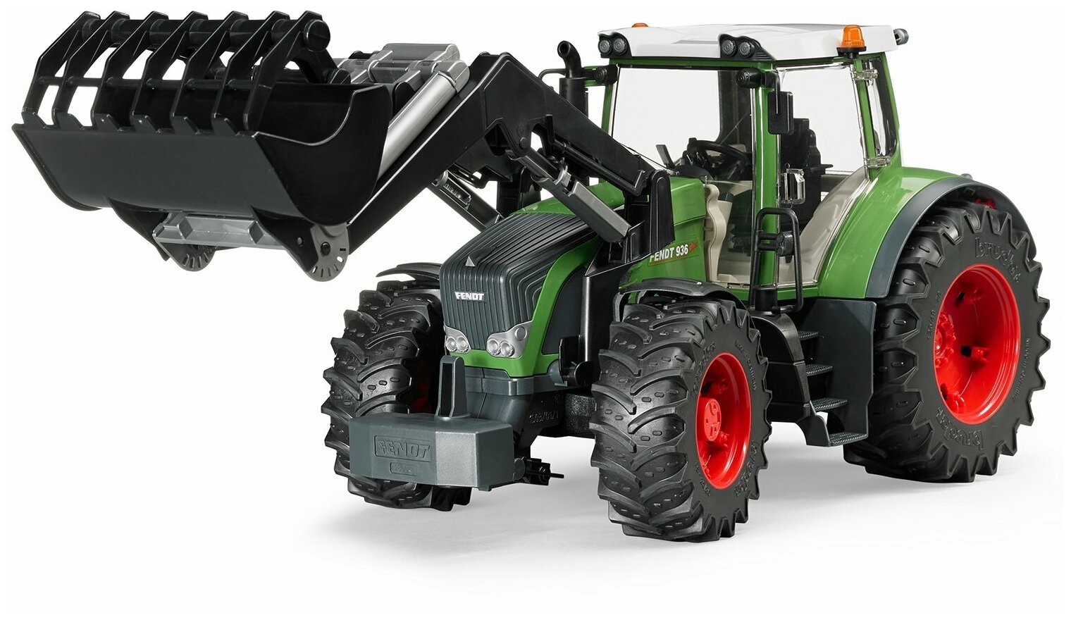 Трактор Bruder Fendt 936 Vario с погрузчиком Bruder - фото №4