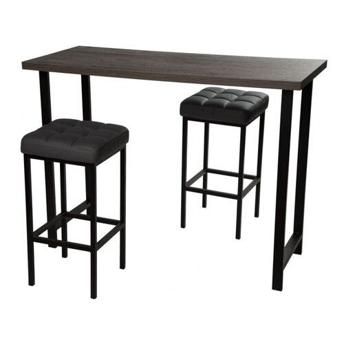 Обеденная группа (Консоль барная и 2 стула Камелот), кожзам D6