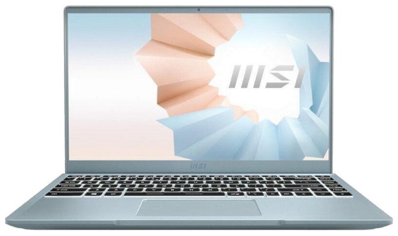 MSI 14 Ноутбук MSI Modern 14 B11SB-410RU 1920x1080 Intel Core i7 28 ГГц RAM 16 ГБ SSD 512 ГБ GeForce MX450 Win 10 Home 9S7-14D212-410