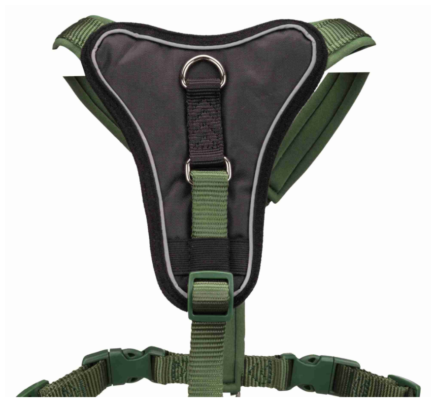 Trixie Шлейка Premium Y-harness, L: 75–95 см/25 мм, королевский синий - фото №2