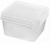 Набор контейнеров (PLAST TEAM PT204012999 Frozen квадр. нат. 0,75л (3 предмета))