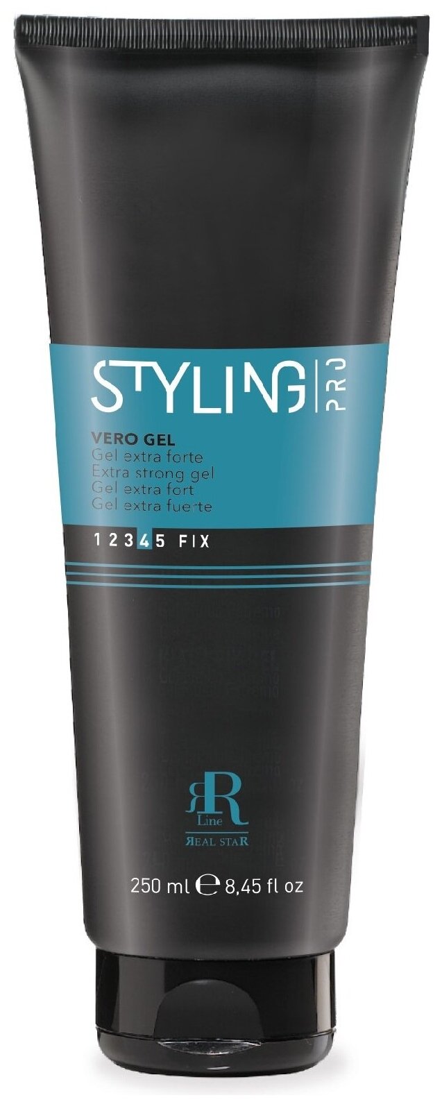 Гель для волос экстрасильной фиксации Extra Strong Gel RR Line, 250 мл