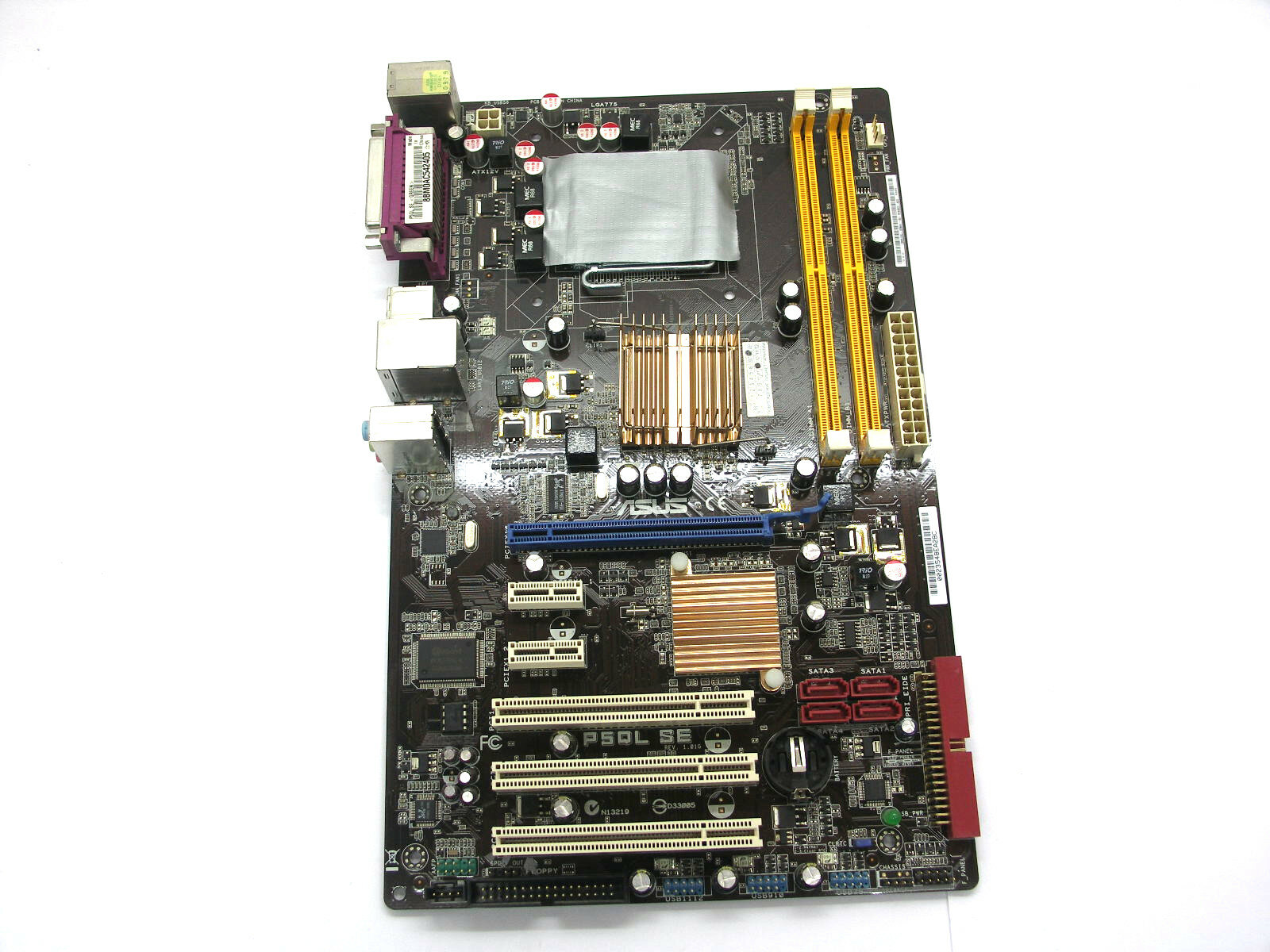 Материнская плата S-775 ASUS P5QL SE REV.1.01G (iP43/2xDDR2/SATA/Sb/Lan/ATX)