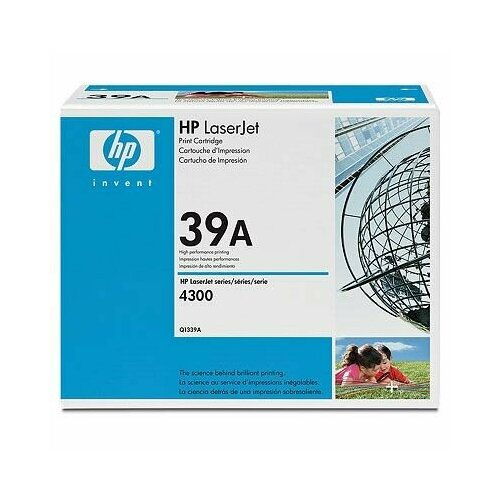 расходный материал для печати g Расходный материал HP Картридж LaserJet Black (черный) Q1339A