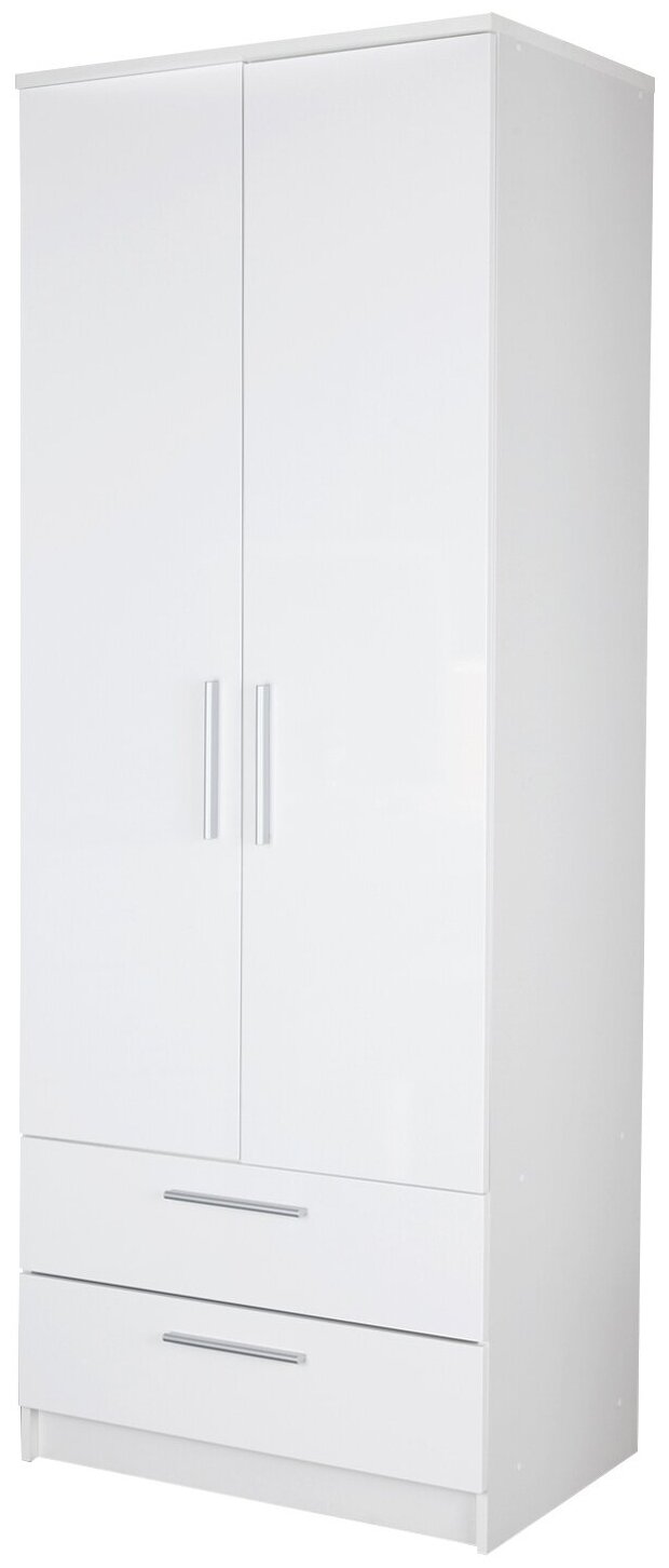 Шкаф с ящиками Шарм-Дизайн Соло 60х60х220 Белый