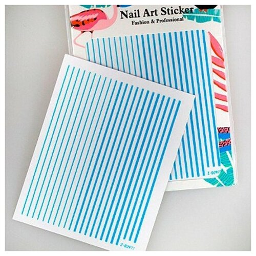 Гибкая лента для дизайна (неон голубой)