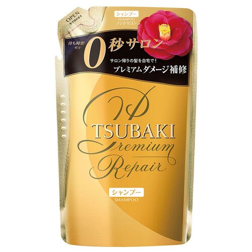 Восстанавливающий шампунь для волос Shiseido Tsubaki Premium Repair, 330 мл.